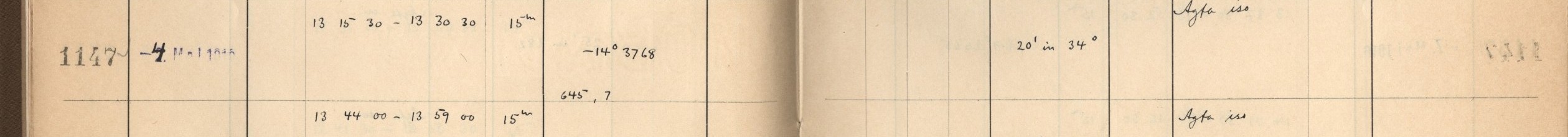 Plattenverzeichnis Eintrag01147