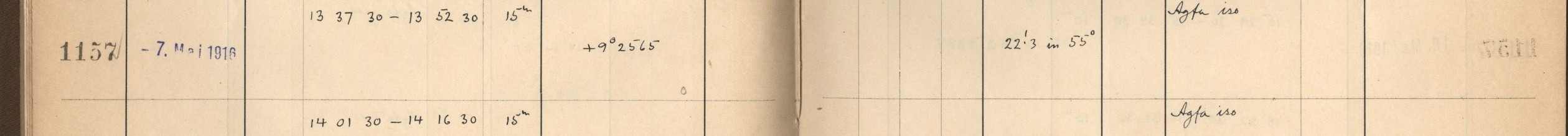 Plattenverzeichnis Eintrag01157