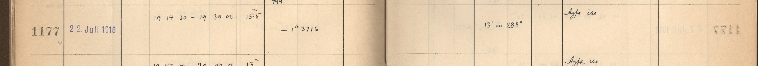 Plattenverzeichnis Eintrag01177