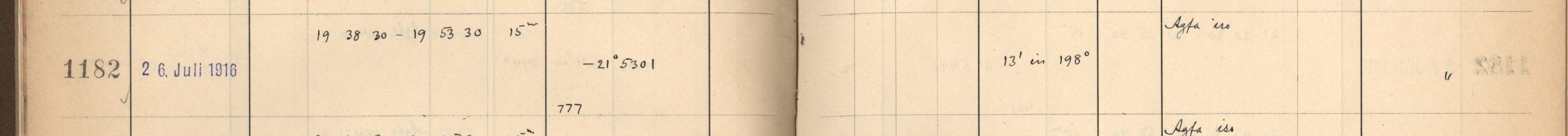 Plattenverzeichnis Eintrag01182