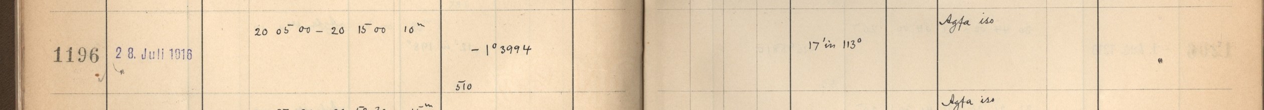 Plattenverzeichnis Eintrag01196