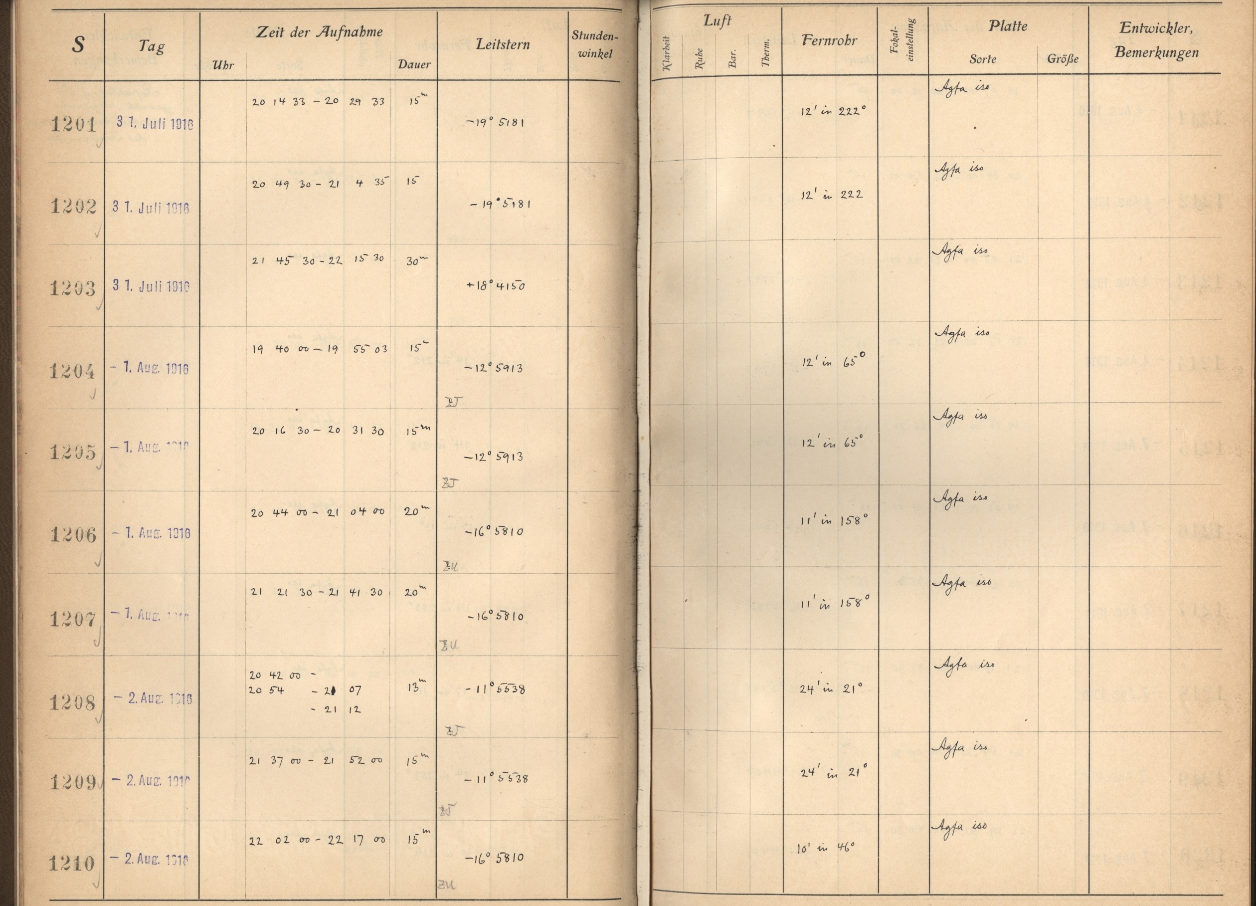 Plattenverzeichnis: ganze Seite01203