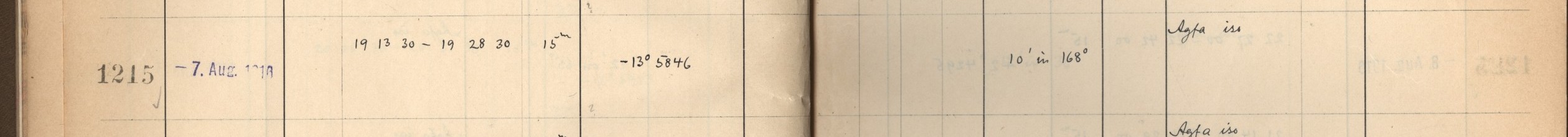 Plattenverzeichnis Eintrag01215