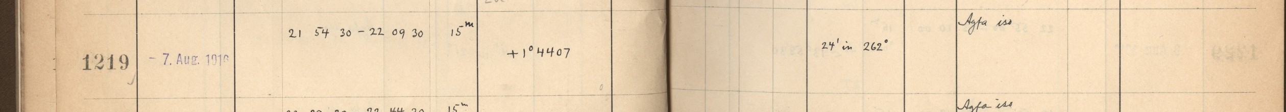 Plattenverzeichnis Eintrag01219