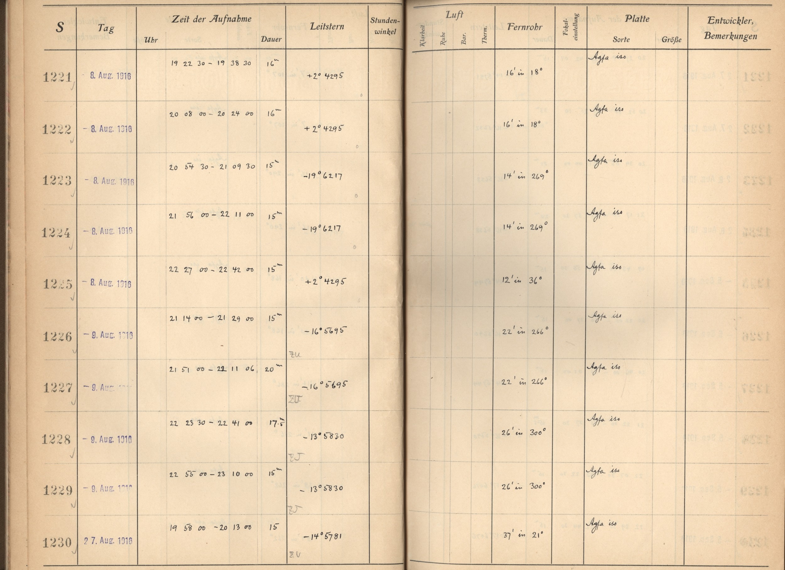 Plattenverzeichnis: ganze Seite01223