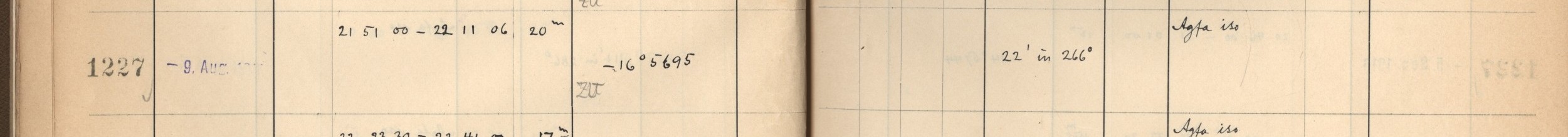 Plattenverzeichnis Eintrag01227