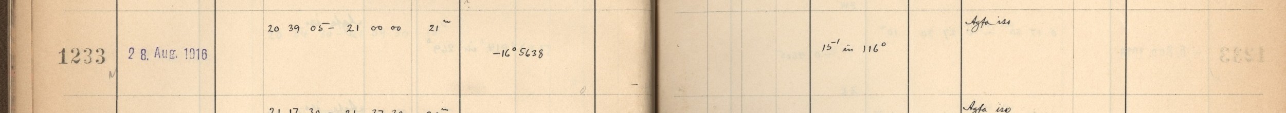 Plattenverzeichnis Eintrag01233