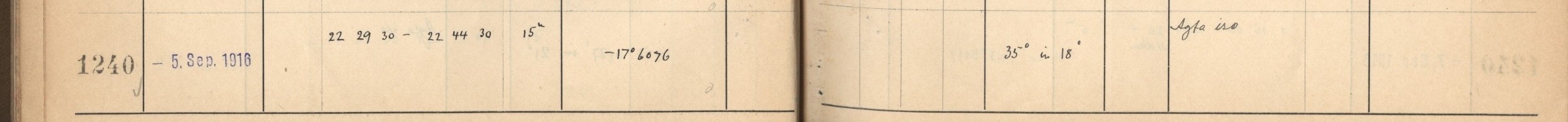 Plattenverzeichnis Eintrag01240