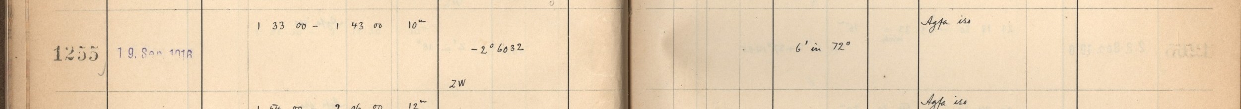 Plattenverzeichnis Eintrag01255
