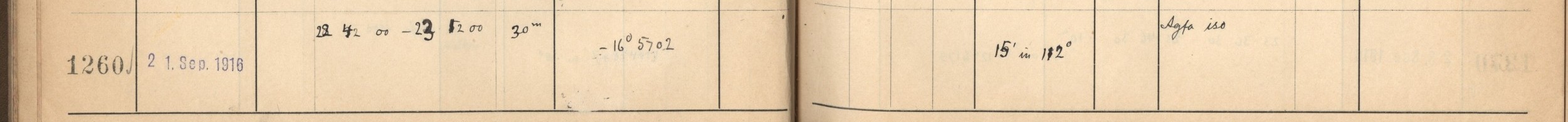 Plattenverzeichnis Eintrag01260