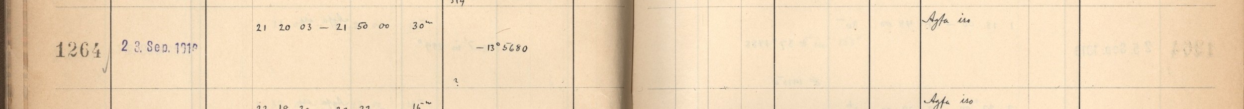 Plattenverzeichnis Eintrag01264