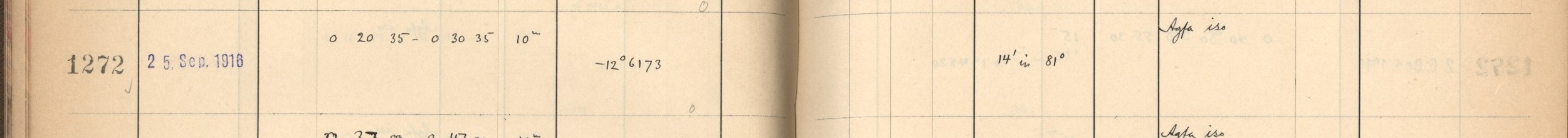 Plattenverzeichnis Eintrag01272