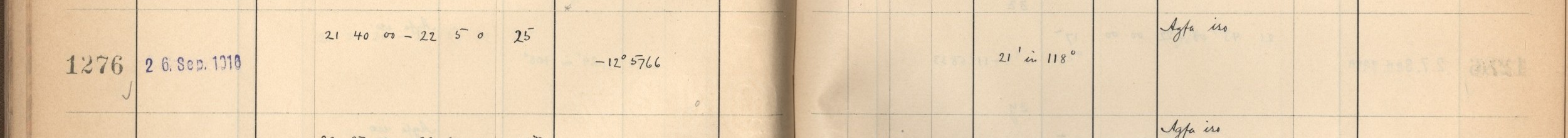Plattenverzeichnis Eintrag01276