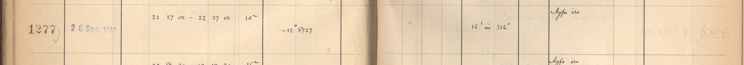 Plattenverzeichnis Eintrag01277