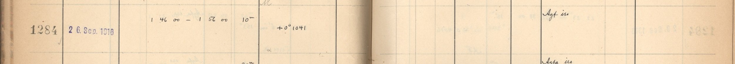 Plattenverzeichnis Eintrag01284