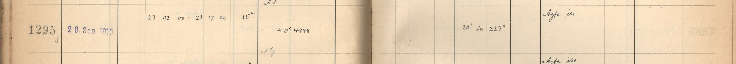 Plattenverzeichnis Eintrag01295
