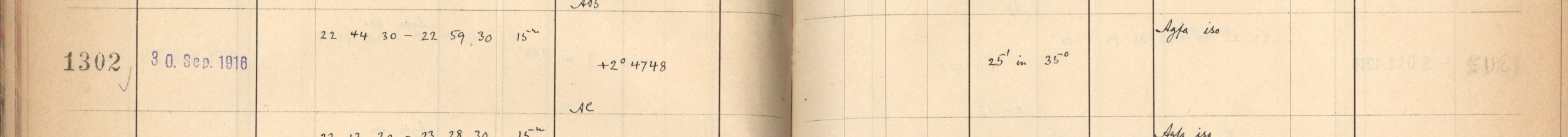 Plattenverzeichnis Eintrag01302
