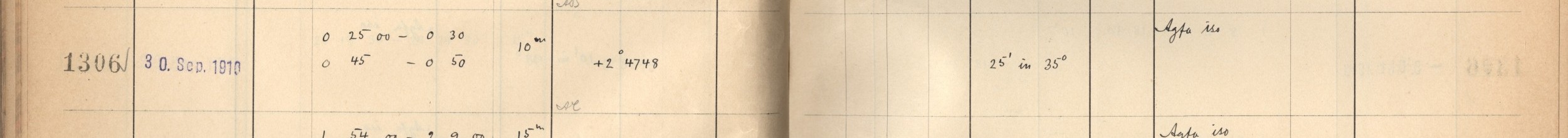 Plattenverzeichnis Eintrag01306