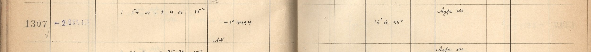 Plattenverzeichnis Eintrag01307