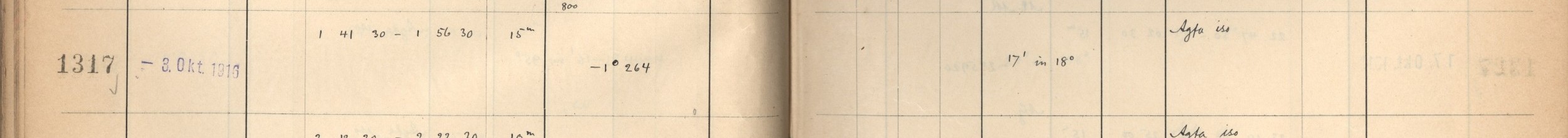 Plattenverzeichnis Eintrag01317