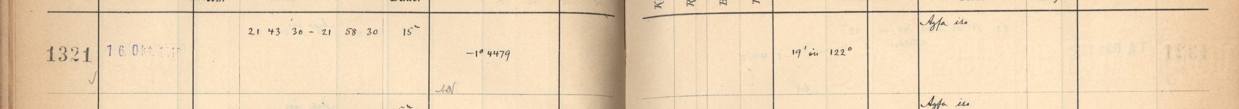 Plattenverzeichnis Eintrag01321