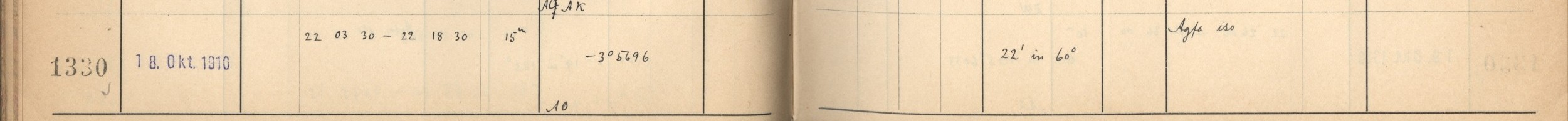 Plattenverzeichnis Eintrag01330