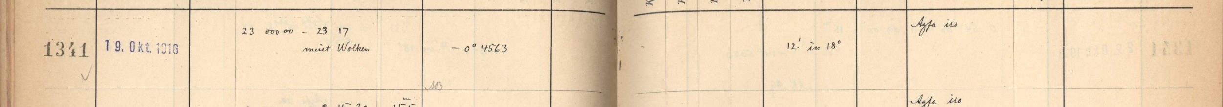 Plattenverzeichnis Eintrag01341
