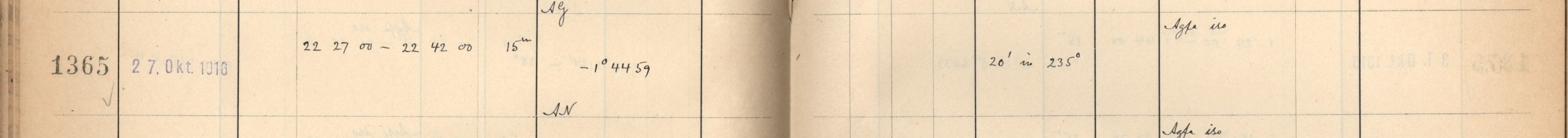 Plattenverzeichnis Eintrag01365