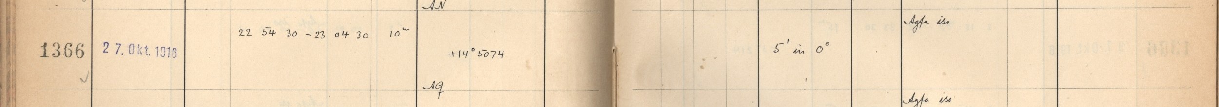 Plattenverzeichnis Eintrag01366