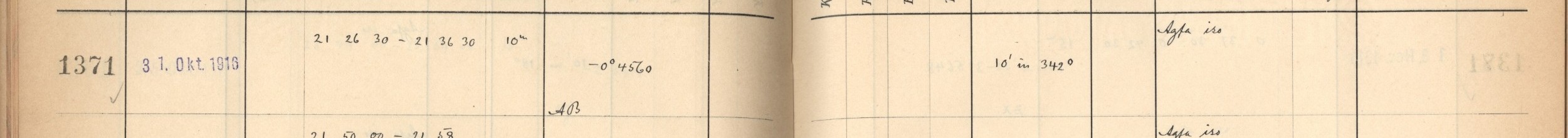 Plattenverzeichnis Eintrag01371