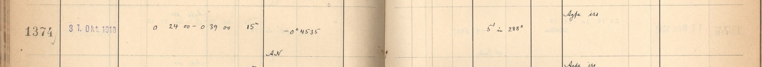 Plattenverzeichnis Eintrag01374
