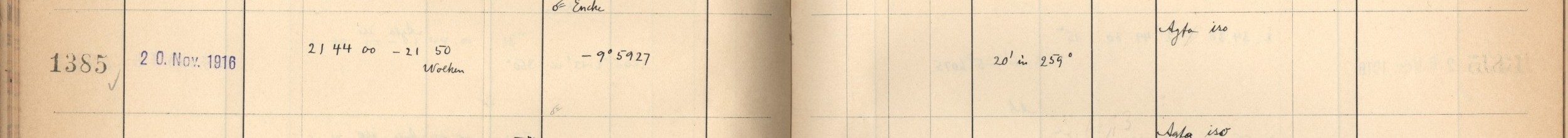 Plattenverzeichnis Eintrag01385