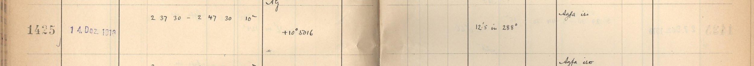 Plattenverzeichnis Eintrag01425