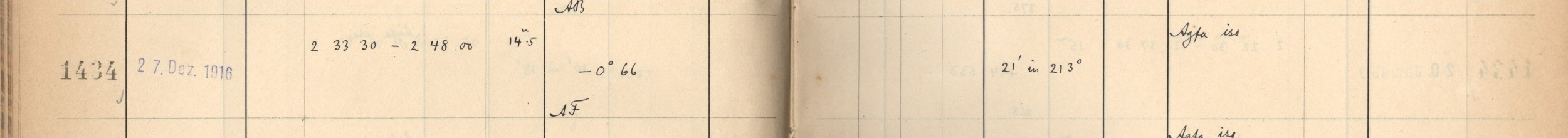 Plattenverzeichnis Eintrag01434