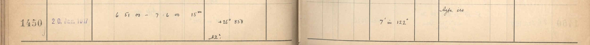 Plattenverzeichnis Eintrag01450