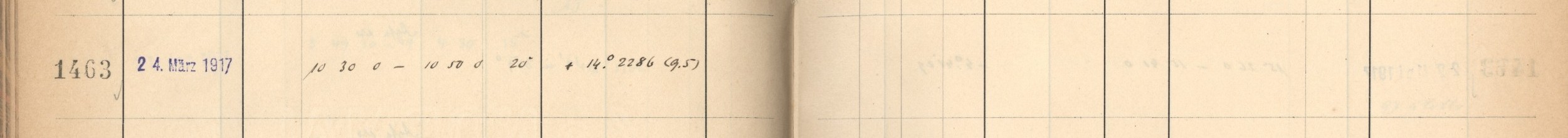 Plattenverzeichnis Eintrag01463