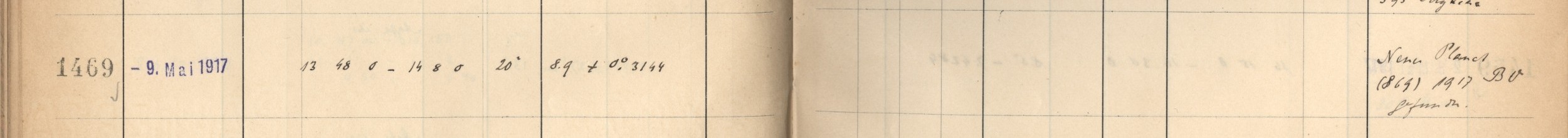 Plattenverzeichnis Eintrag01469