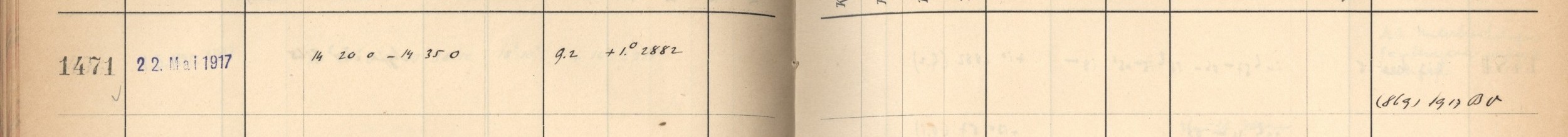 Plattenverzeichnis Eintrag01471