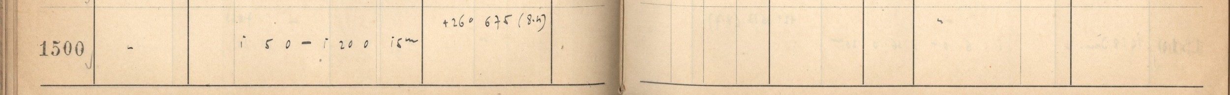 Plattenverzeichnis Eintrag01500