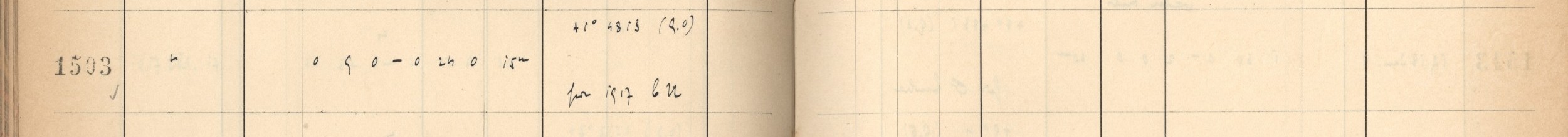 Plattenverzeichnis Eintrag01503