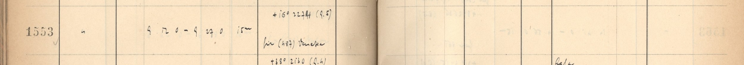 Plattenverzeichnis Eintrag01553