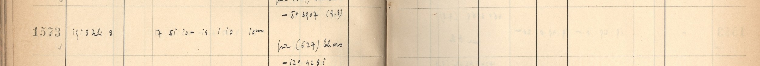 Plattenverzeichnis Eintrag01573