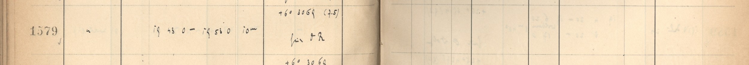 Plattenverzeichnis Eintrag01579