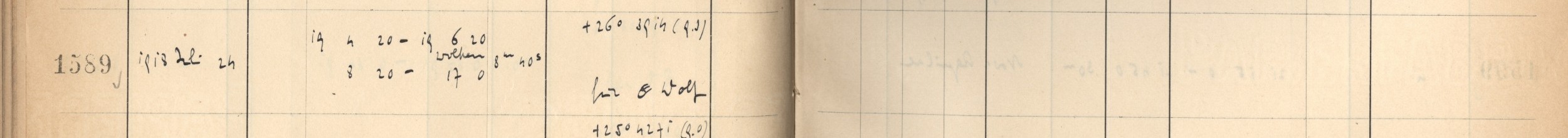 Plattenverzeichnis Eintrag01589