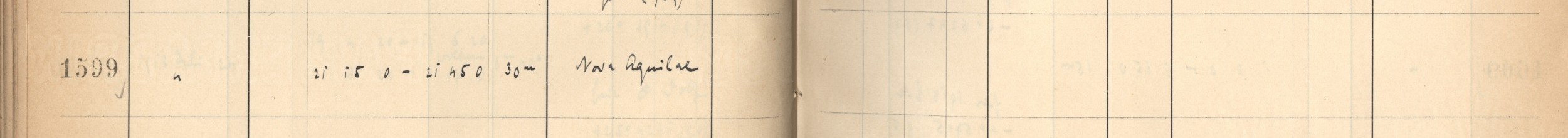 Plattenverzeichnis Eintrag01599