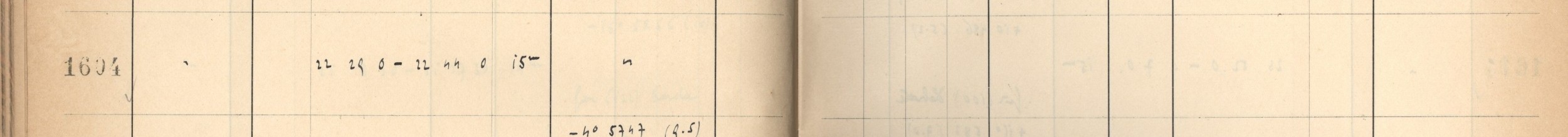 Plattenverzeichnis Eintrag01604