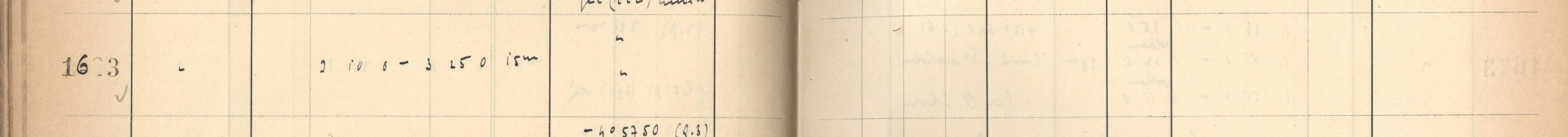 Plattenverzeichnis Eintrag01623