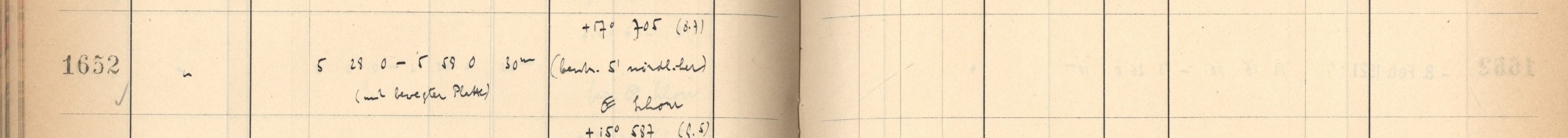 Plattenverzeichnis Eintrag01652