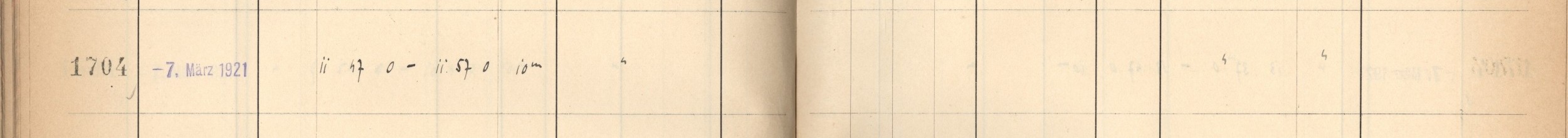 Plattenverzeichnis Eintrag01704