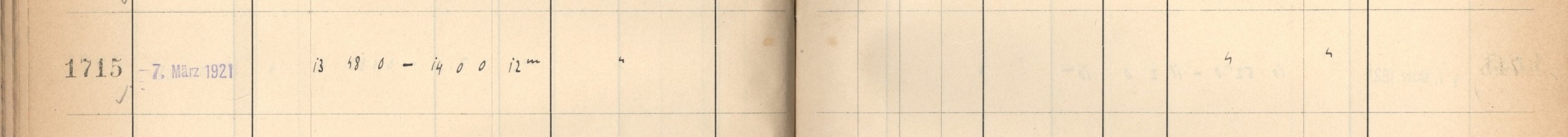 Plattenverzeichnis Eintrag01715